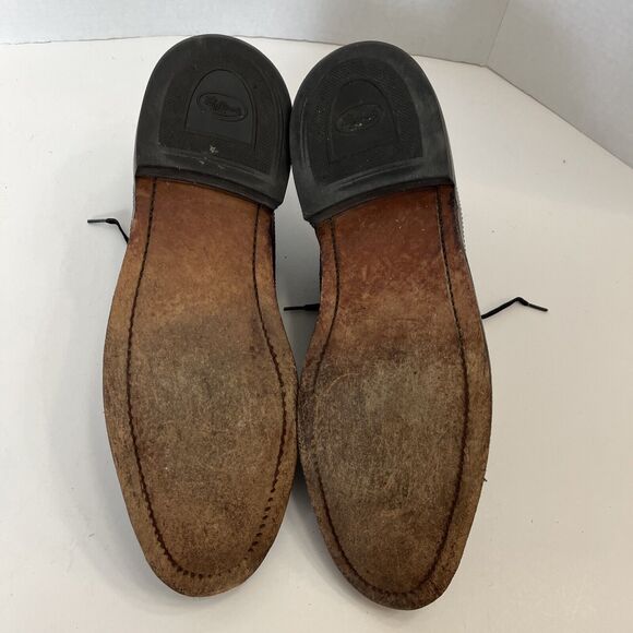 VTG O’Sullivans Coburne Square Dress Shoes Size Mens US 9.5 Wingtip Oxford USA - Picture 6 of 10